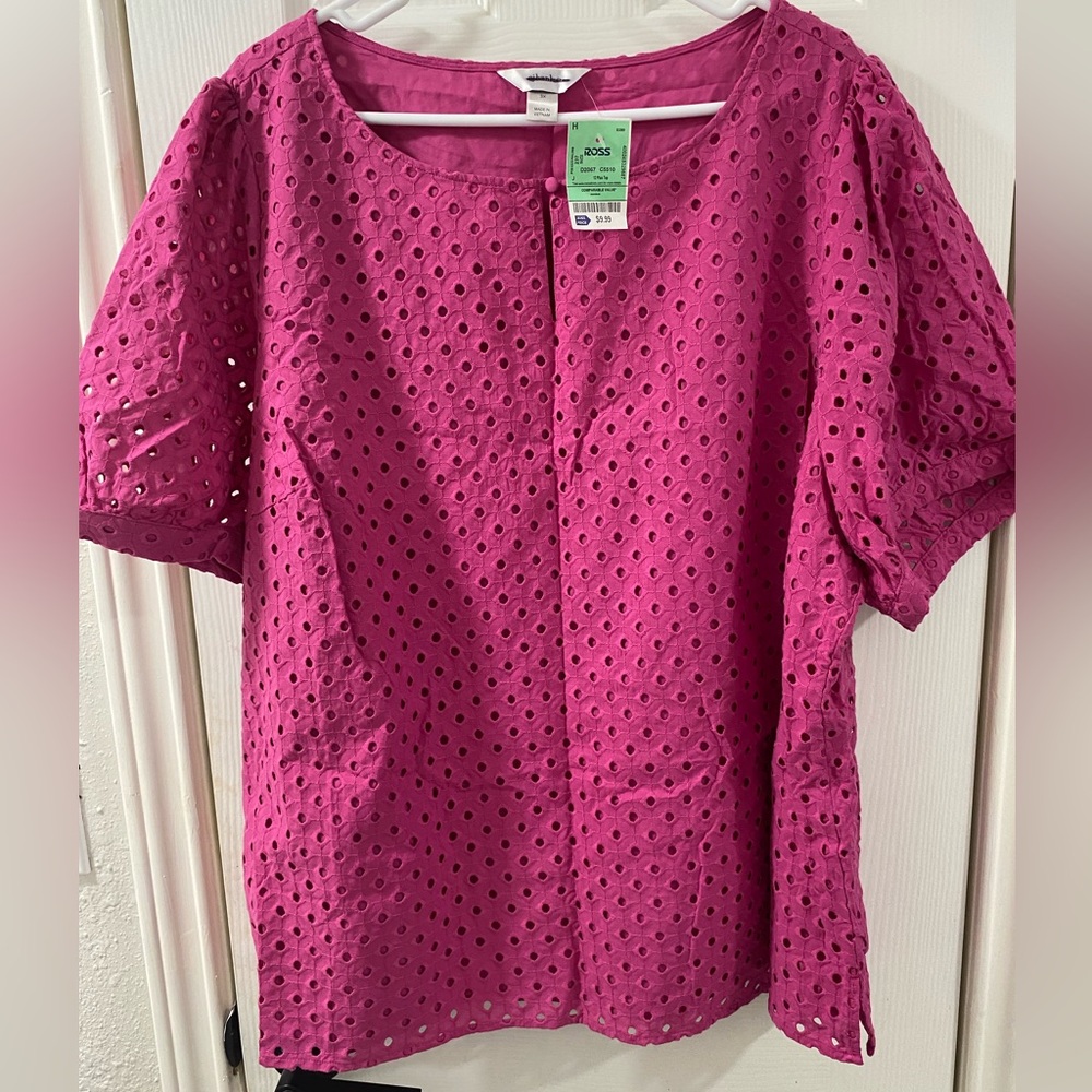 Cj banks 3x pink top